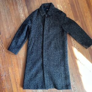 Madewell Raglan-Sleeve Topcoat in Italian Fabric balmacaan